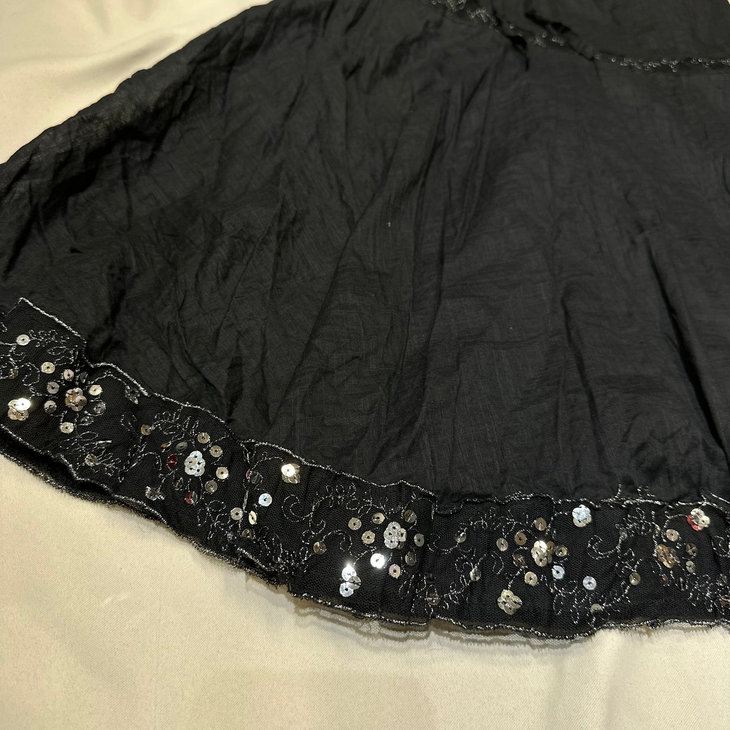 Lace Trim Skirt
