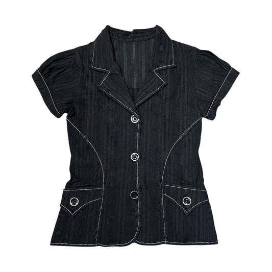 Short Sleeves Blazer