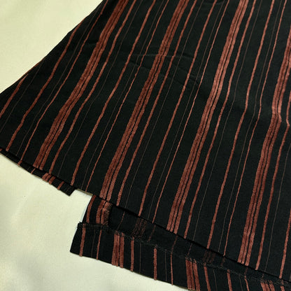 90s Stripe Asymmetric Wrap Midi Skirt