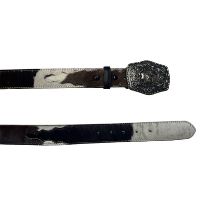 Top Grain Cowhide Leather Western Belt
