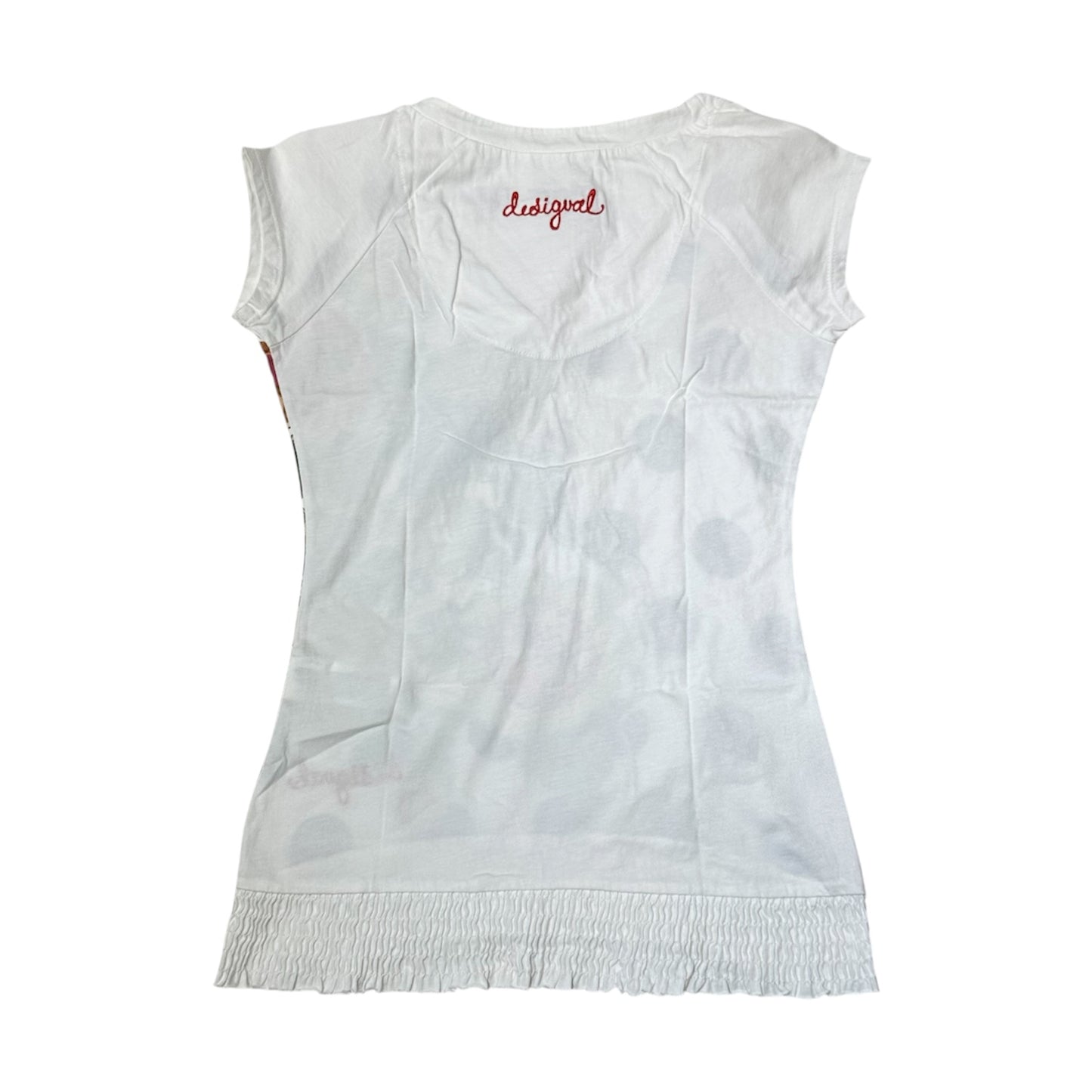 Desigual Polka Dot Floral Top