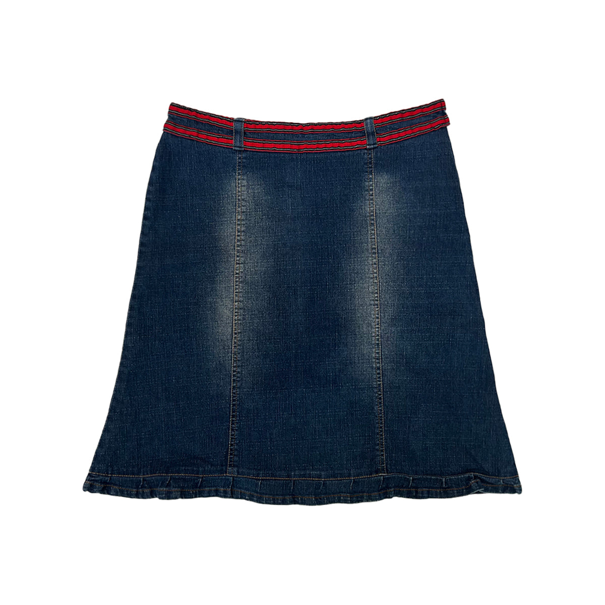 90s A-line Denim Skirt