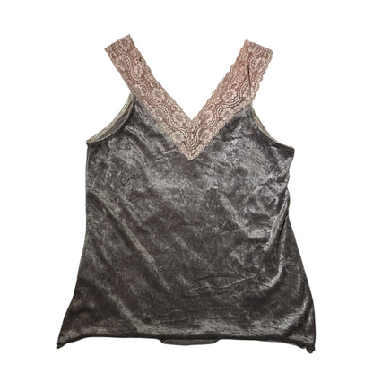 Lace Trim Halter Top