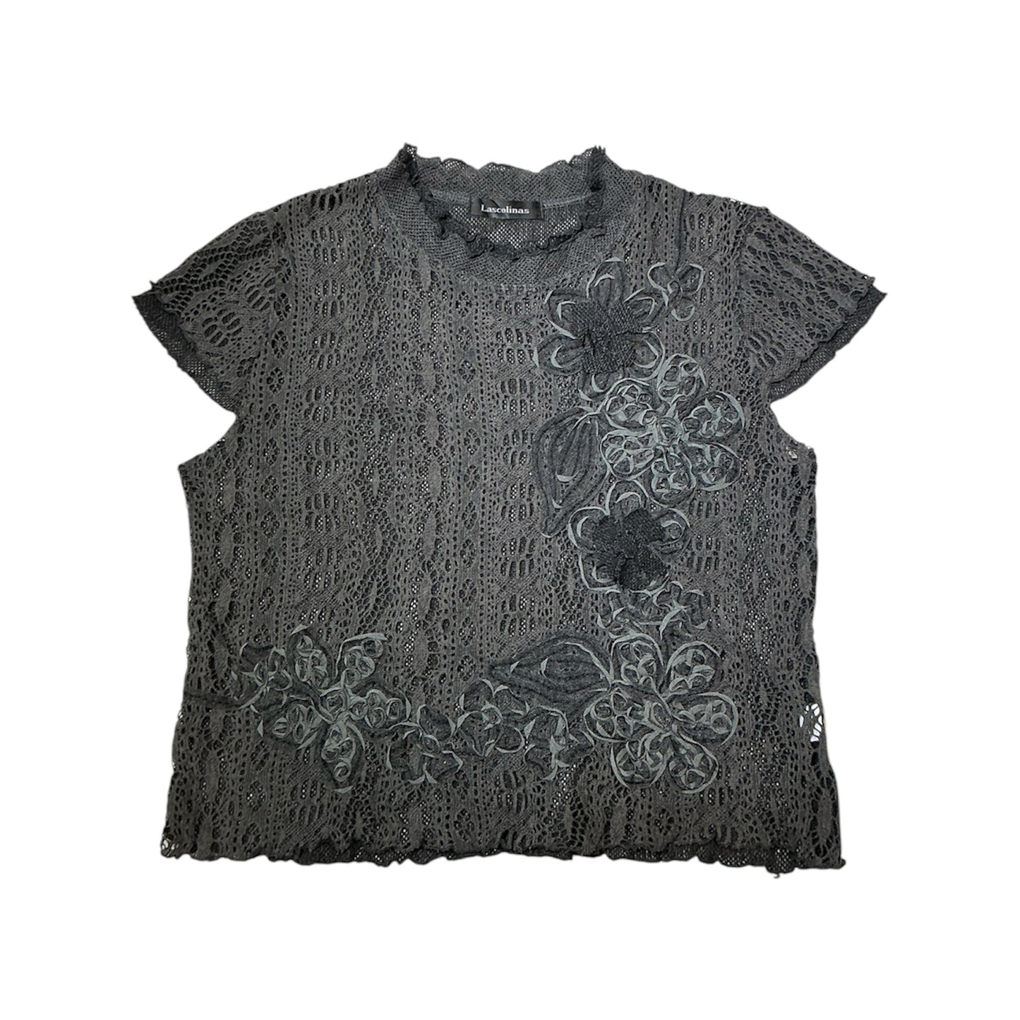 Mesh Floral Top