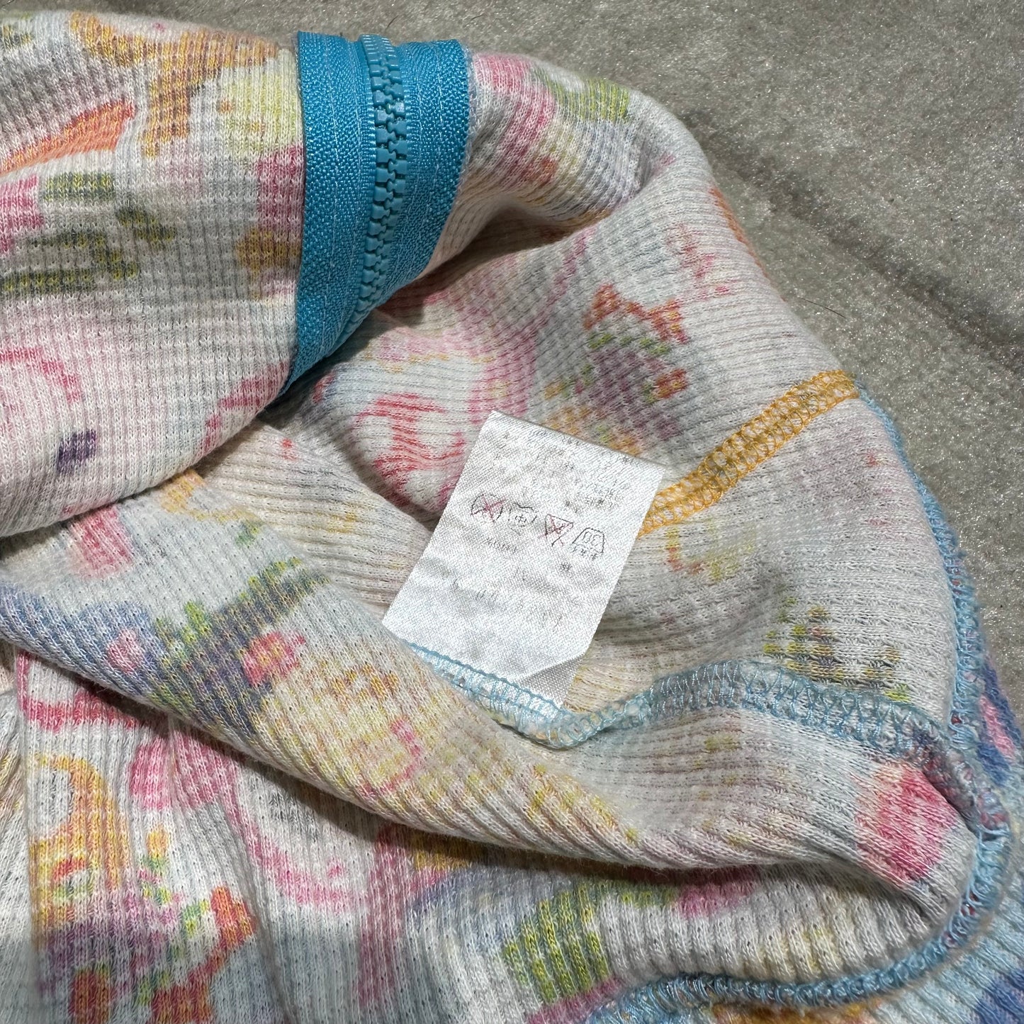 Angel blue Zip-up AOP Hoddies Shirt