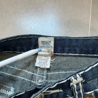 00s True Religion Girls Joey Super T World Tour Flare Jeans