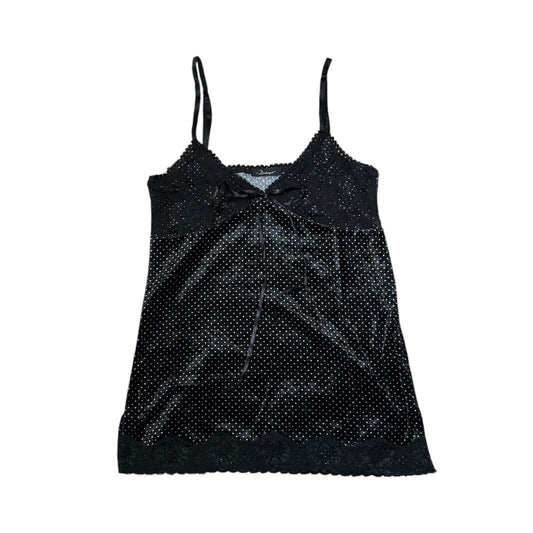 Polka Dot Velvet Camisole