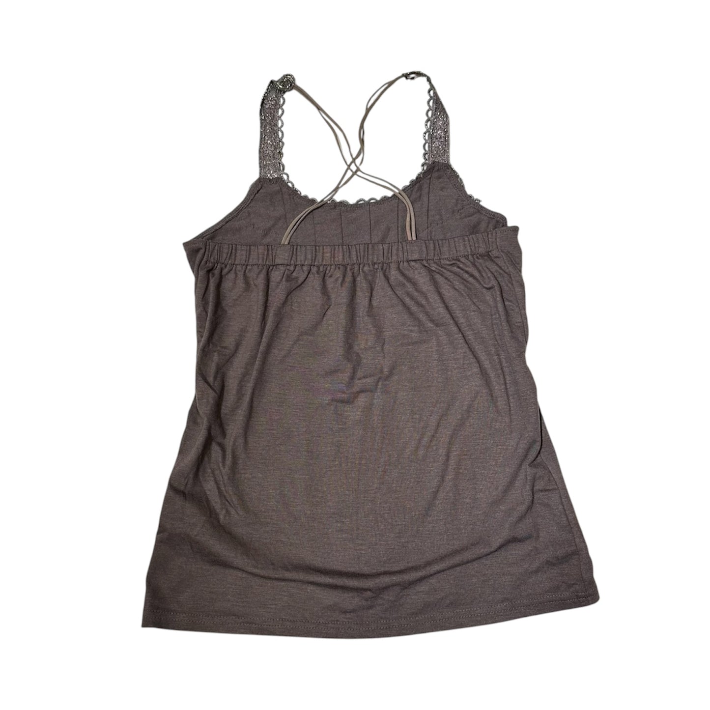 Beaded Knit Trim Camisole