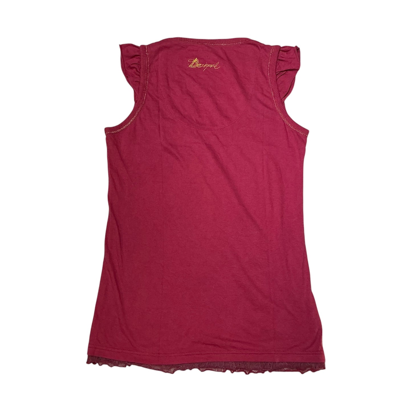 Desigual Graphic Lace Top
