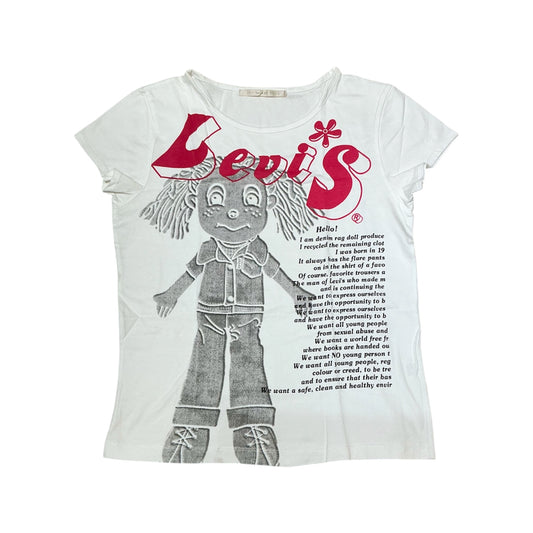00s Levi's Lady Graphic Top