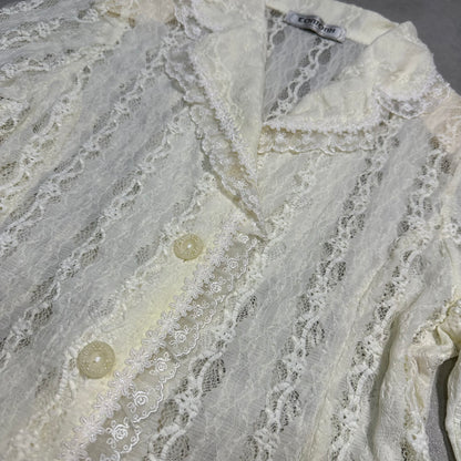 Sheer Floral Cardigan