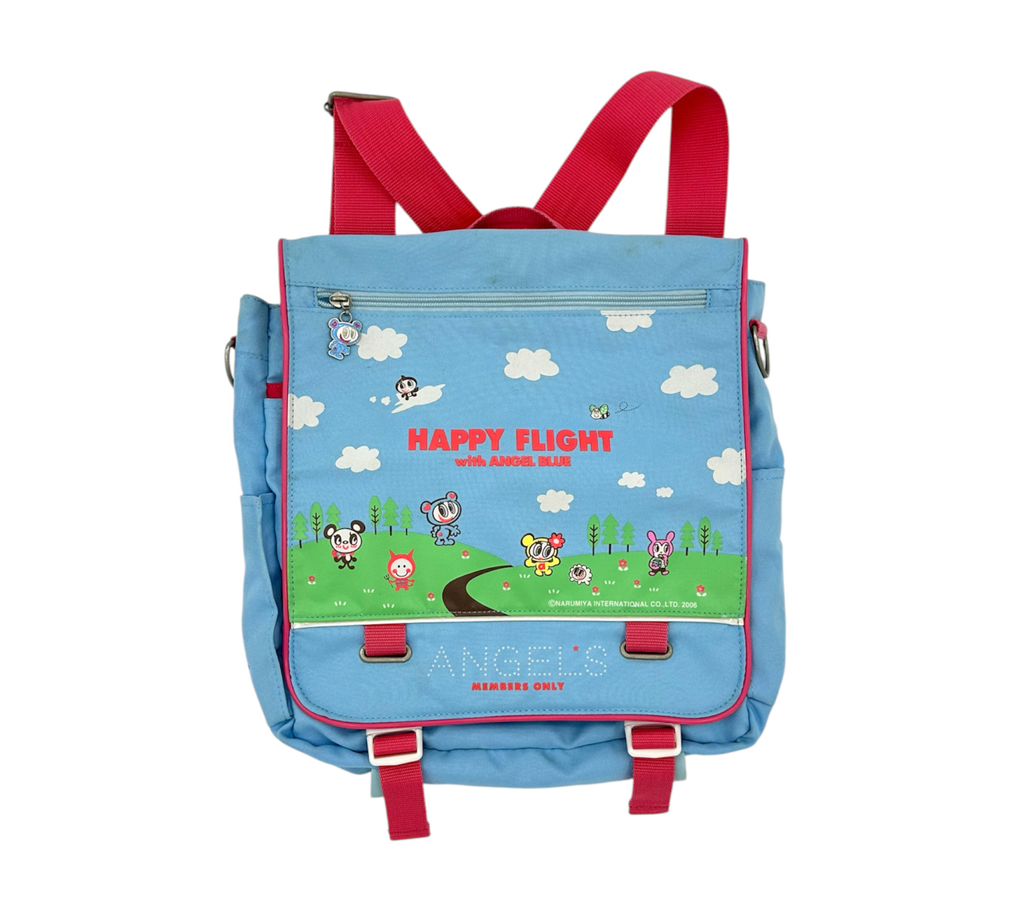 Angel Blue Two-ways Bag