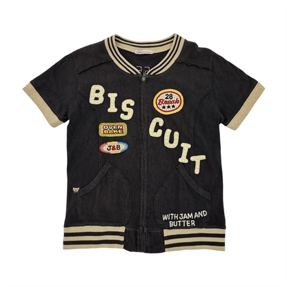 Rough 'Biscult' Zip Up Tee