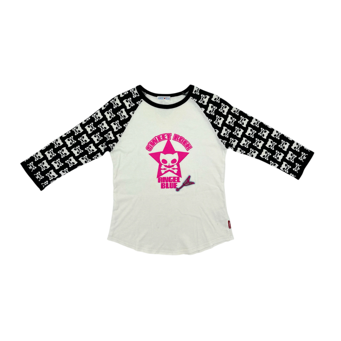 Angel Blue 'Sweet Rock' Raglan Top Long Sleeves Top