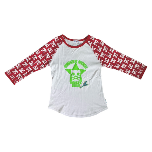 Angel Blue 'Sweet Rock' Raglan Long Sleeves Top