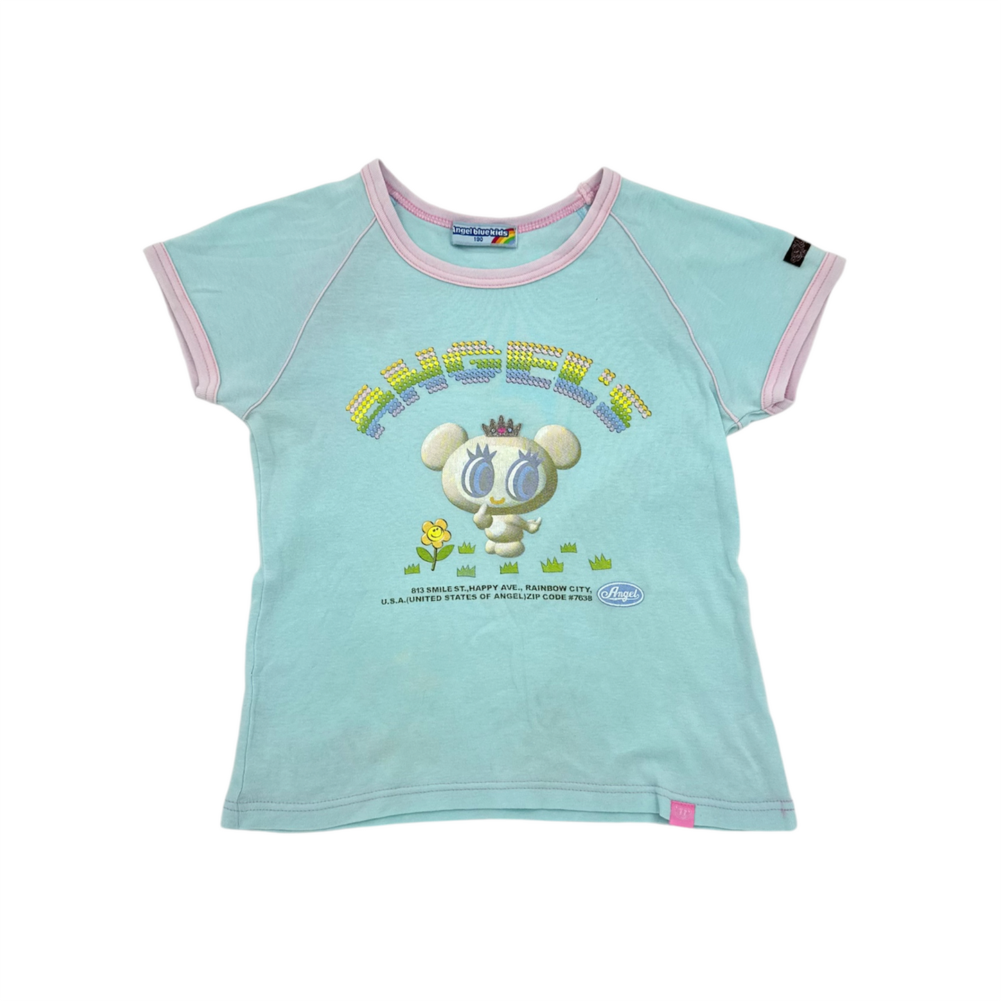 Angel Blue Baby Tee