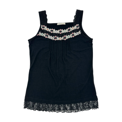Axes Femme Lace Trim Tank