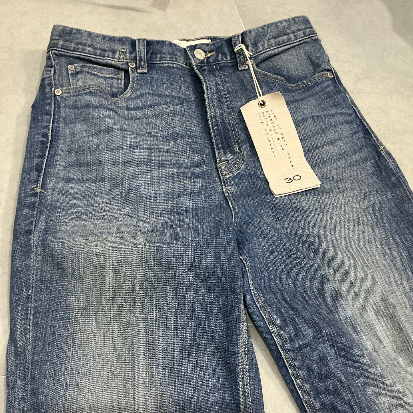 Marc by Marc Jacobs San Francisco Wash High Rise Flare Jeans