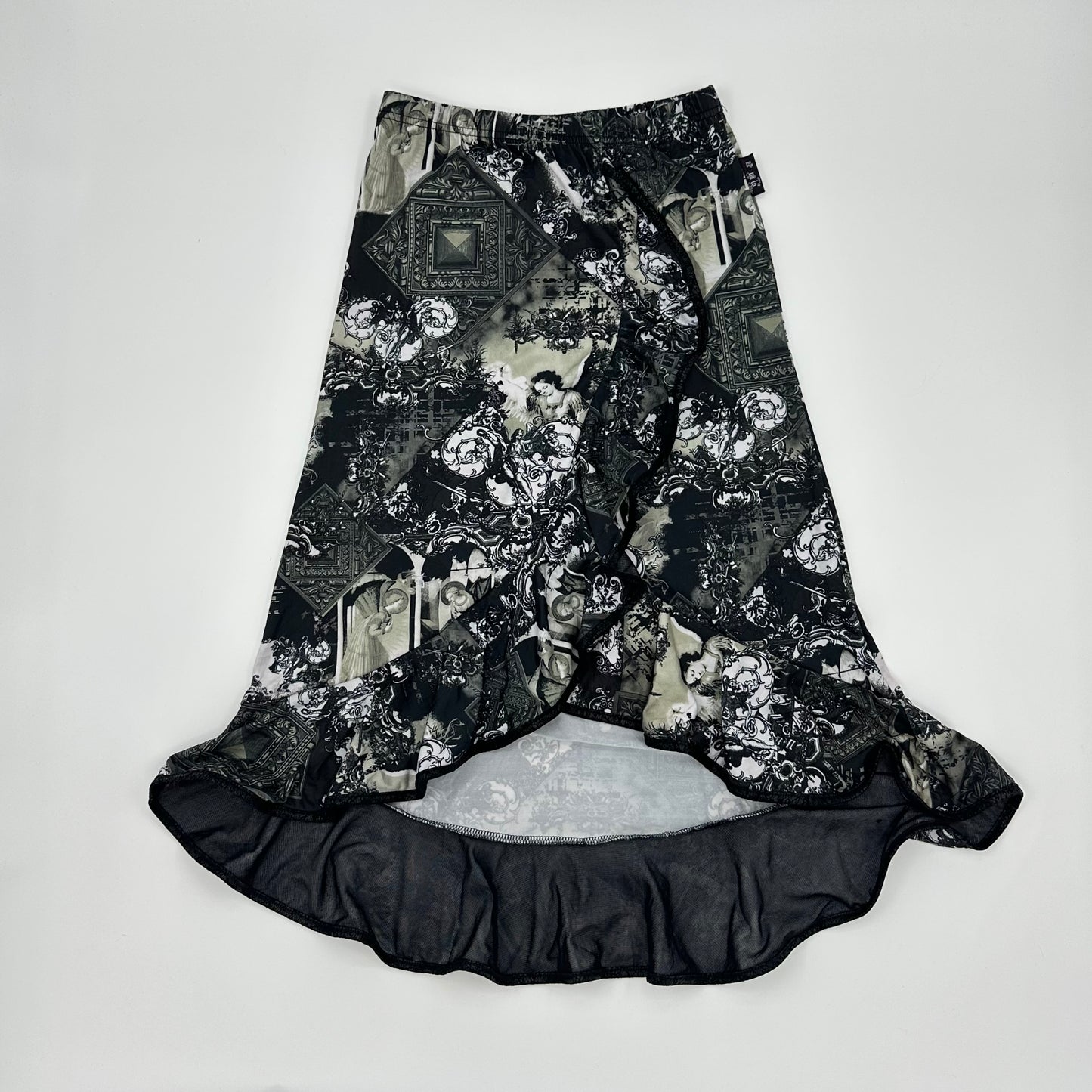 Ozz Angelo AOP Maxi Skirt