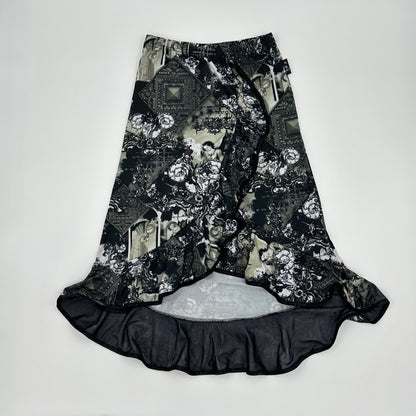 Ozz Angelo AOP Maxi Skirt