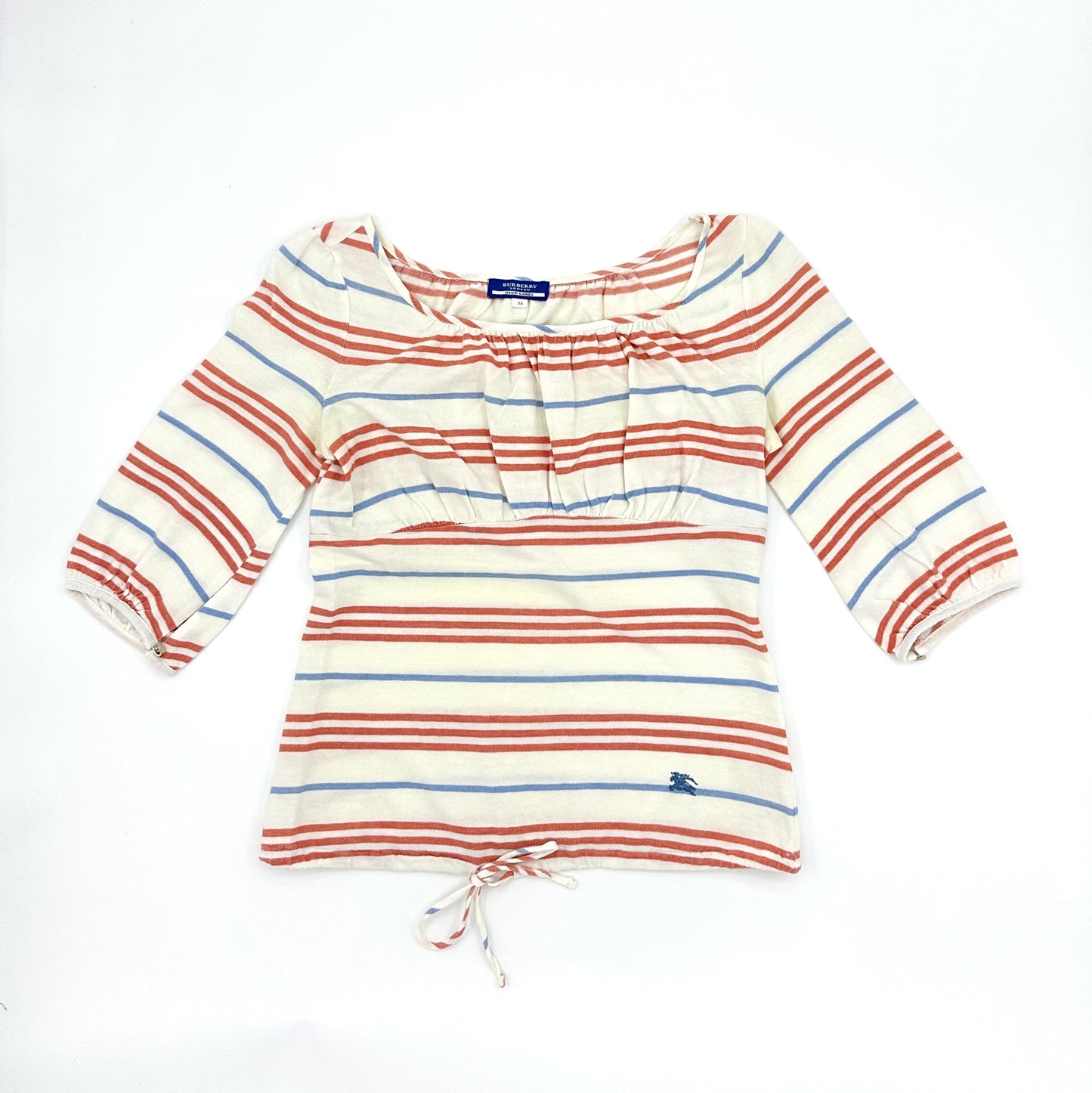 Burberry Blue Label Stripe 3/4/Sleeves Bluse