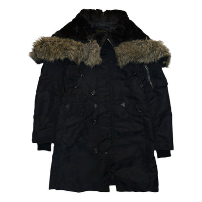 1990s Hysteric Glamour N-3B Parka Fur Fishtail Jacket