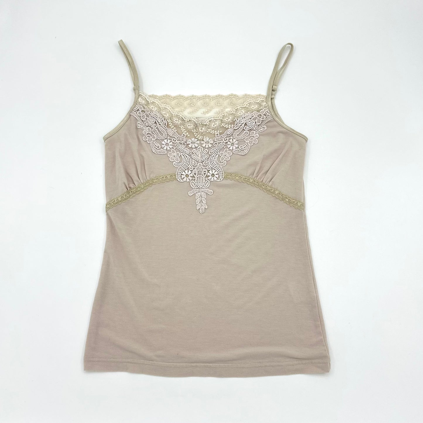 V-neck Lace Trim Camisole