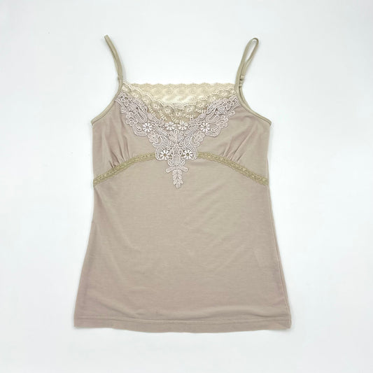 V-neck Lace Trim Camisole