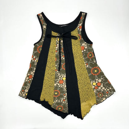 Patched Tank Top
