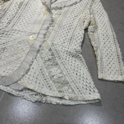Floral Knit Cardigan