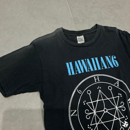 00s Hawaiian6 Ocult Symbol Graphic Tee