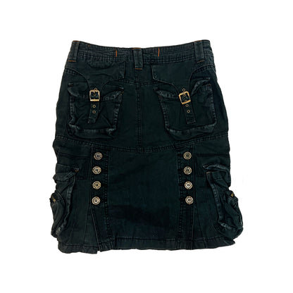 Flap Pocket Cargo Skirt