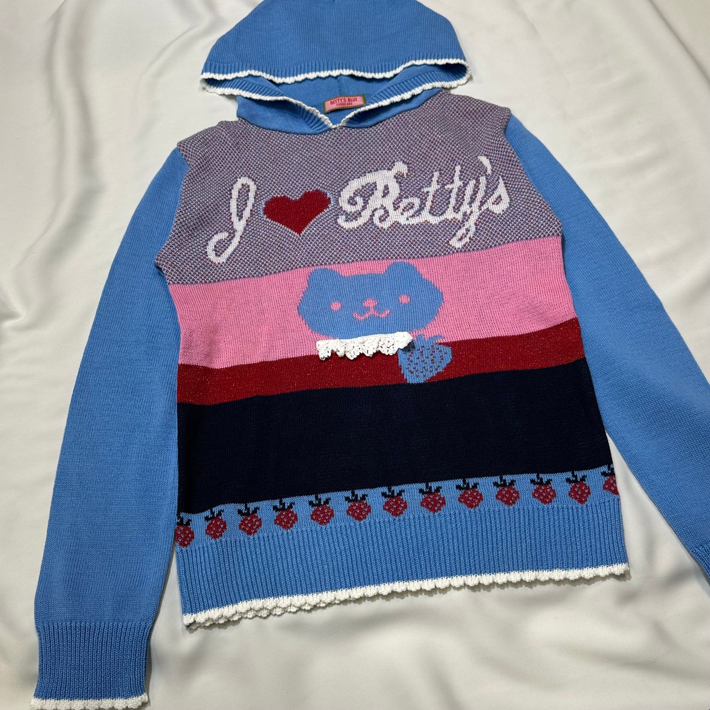 00s Betty’s Blue Knit Hoodies