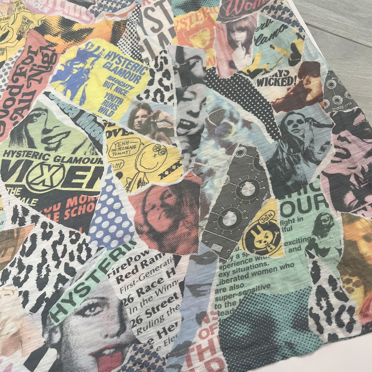 90s Hysteric Glamour Graphic Print Cami Dress