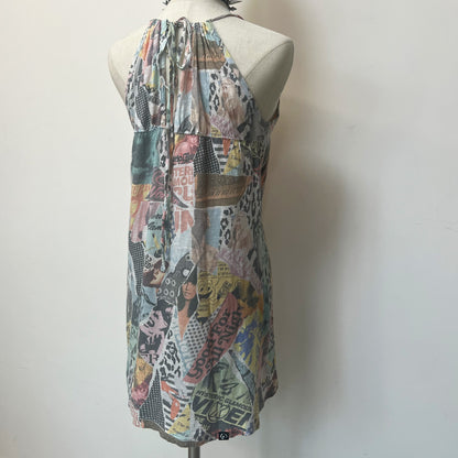 90s Hysteric Glamour Graphic Print Cami Dress