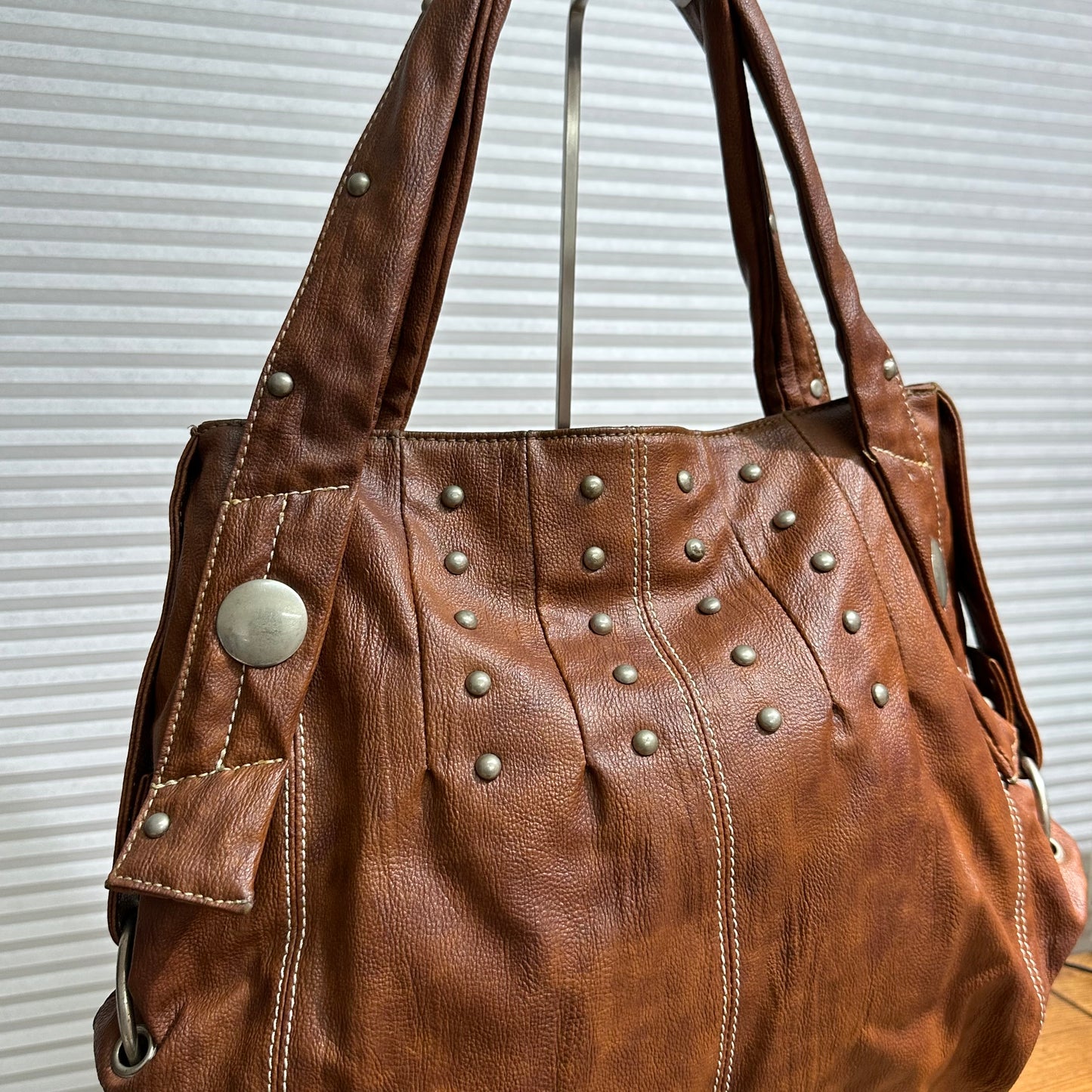 Studded Leather Bag