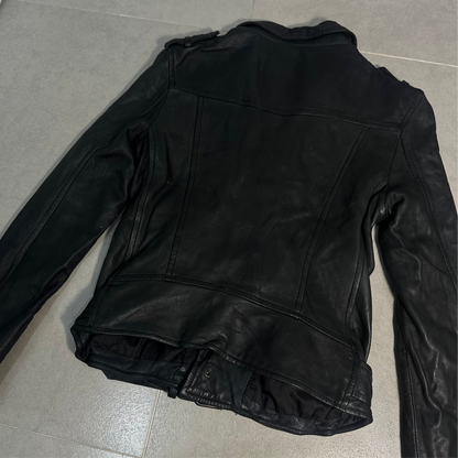 Genuine Leather Biker Jacket