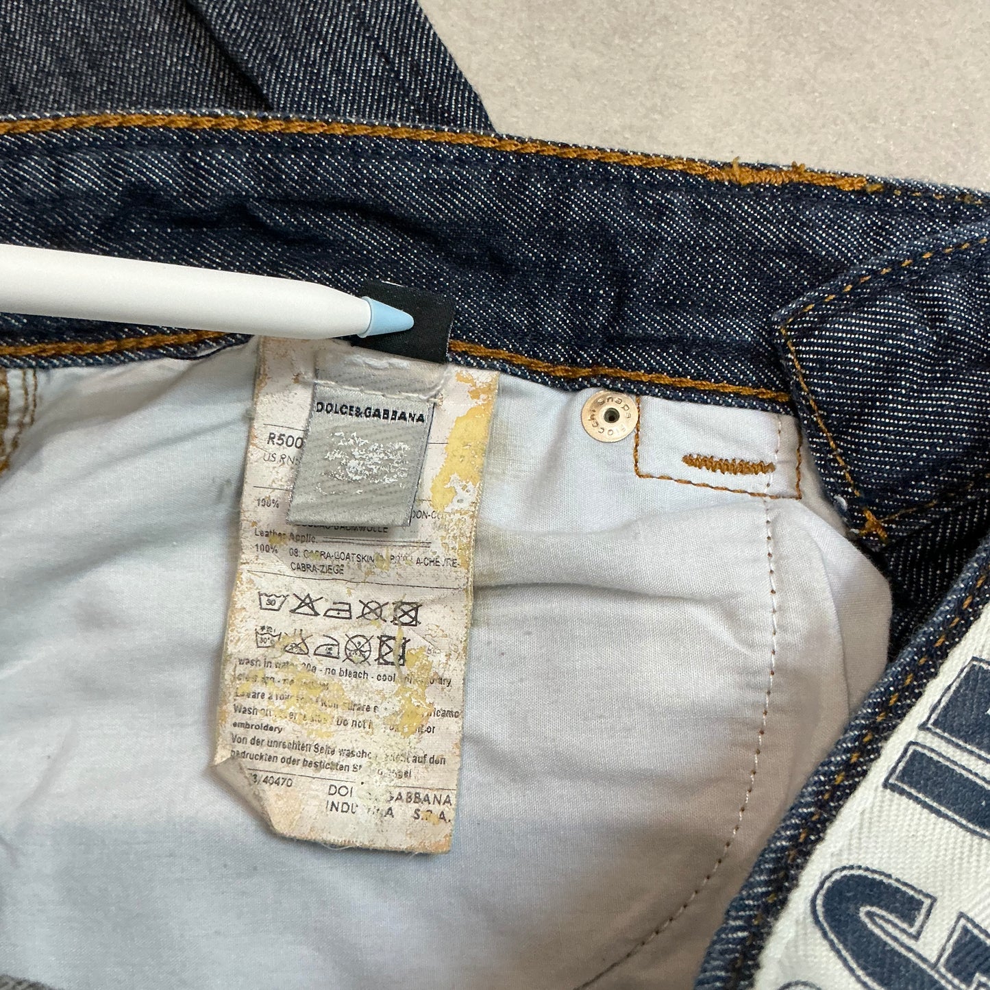 D&G Low Wasit Regular Jeans