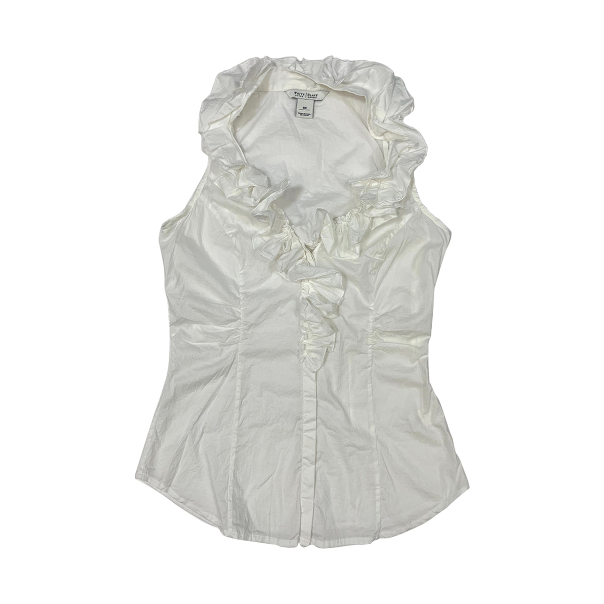 Ruffle Vest Shirt