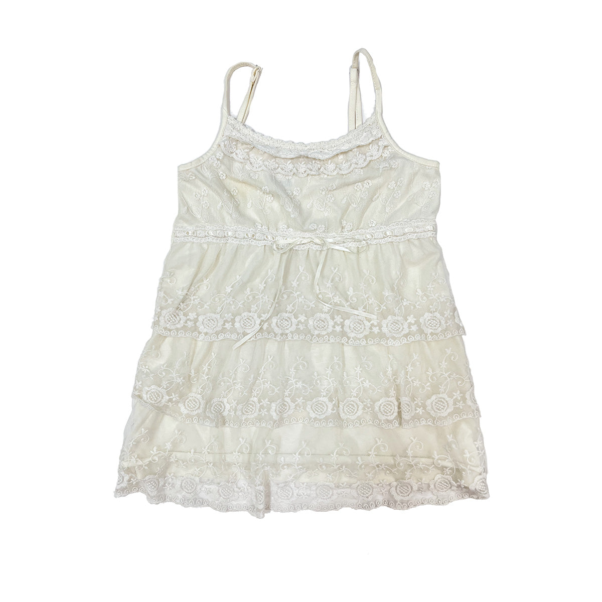 Lace Layered Mesh Camisole