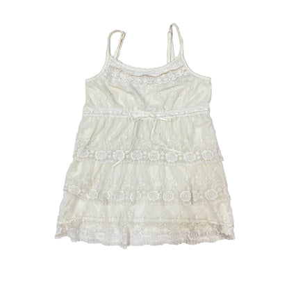 Lace Layered Mesh Camisole