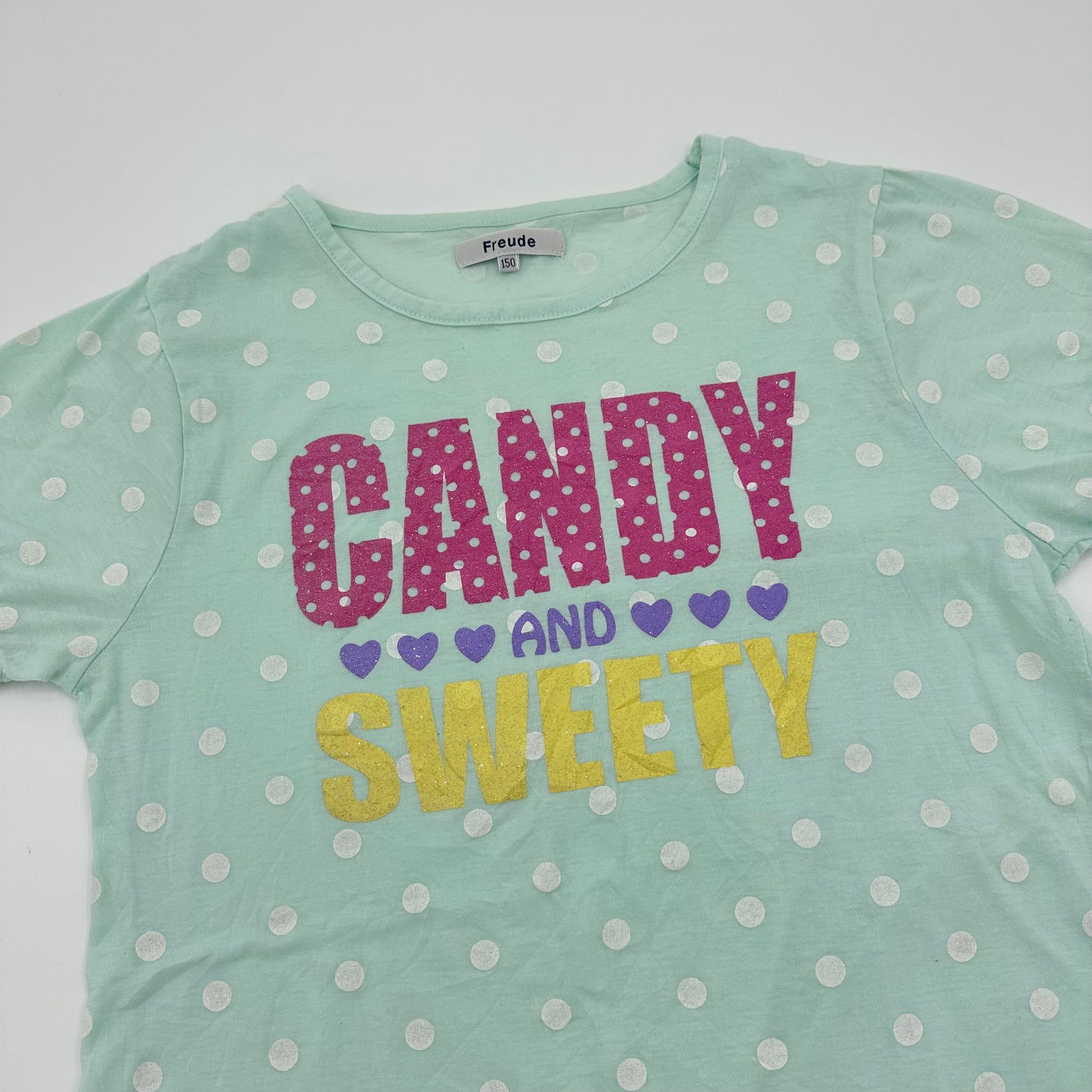 Polka Dot 'Candy and Sweety' Baby Tee