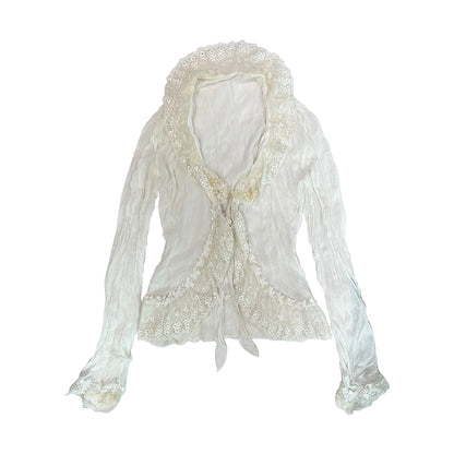 Pearl Lace Cardigan