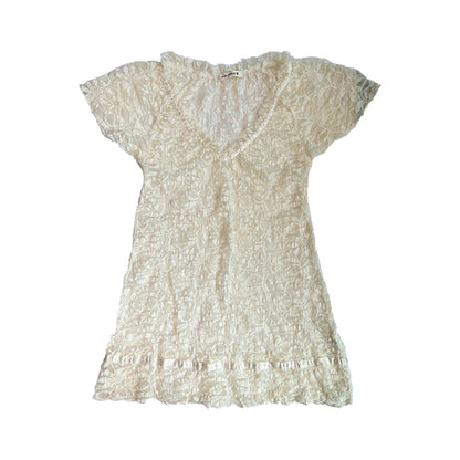 Lace V-neck Top