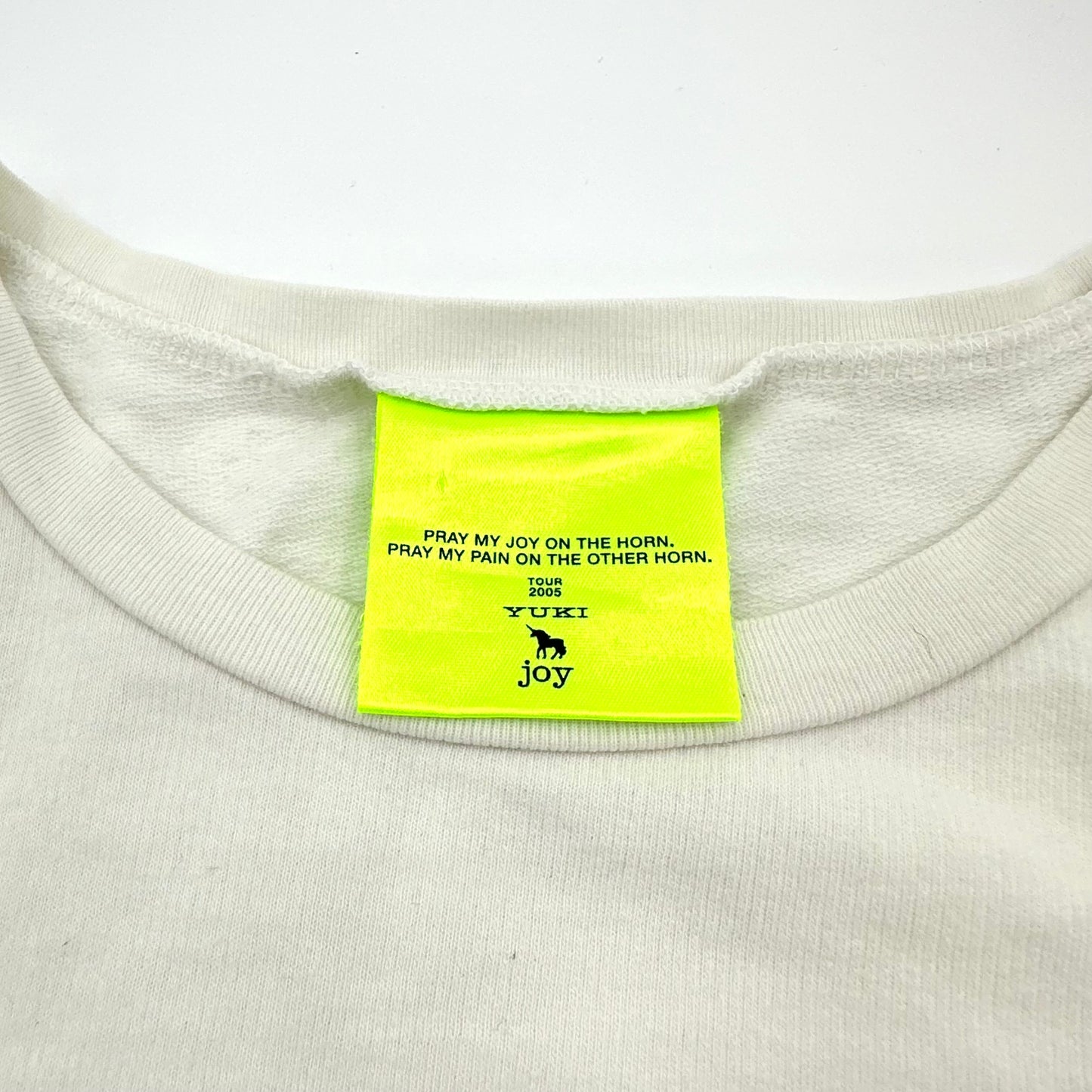 YUKI 2005 Tour "Joy & Pain" Unicorn Graphic Tee