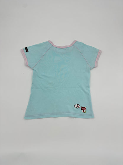 Angel Blue Baby Tee