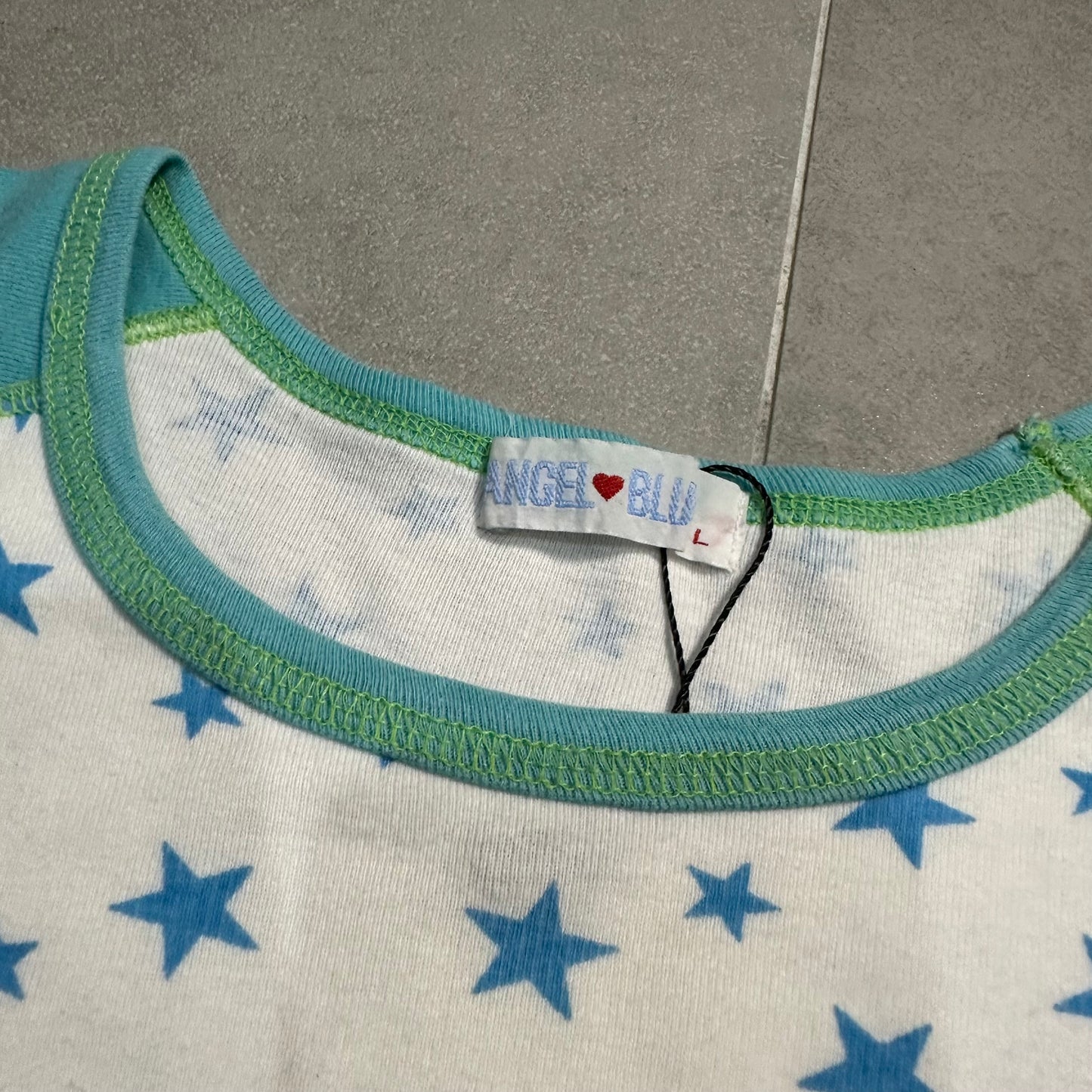 Ange Blue "Bear Pop" Baby Tee