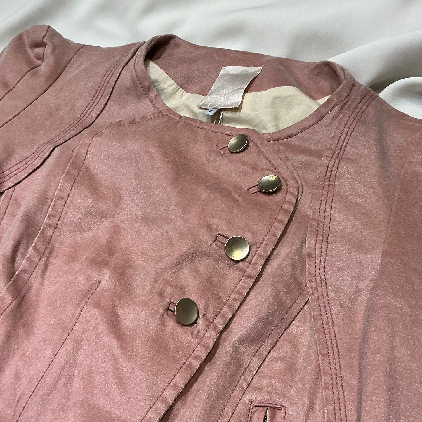 Suede Biker Jacket