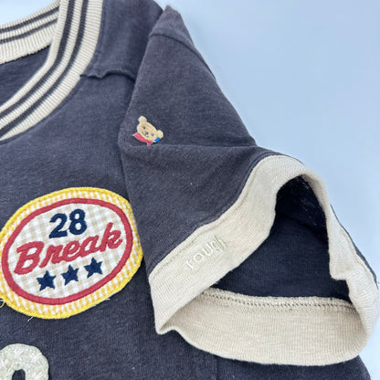 Rough 'Biscult' Zip Up Tee
