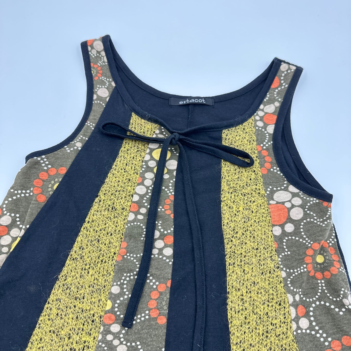 Patched Tank Top